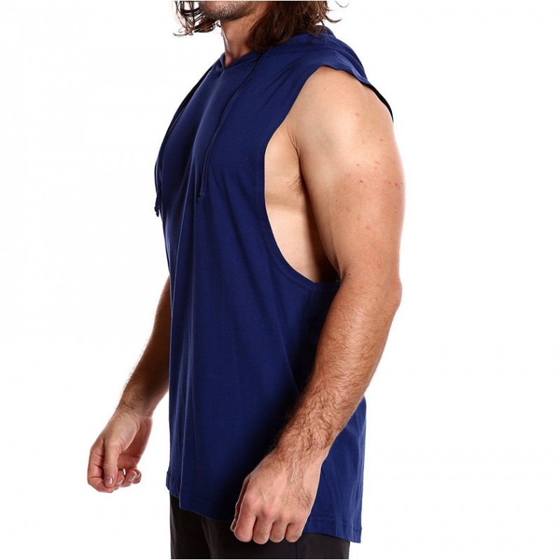Gym Fitness Stringer Hoodies #028